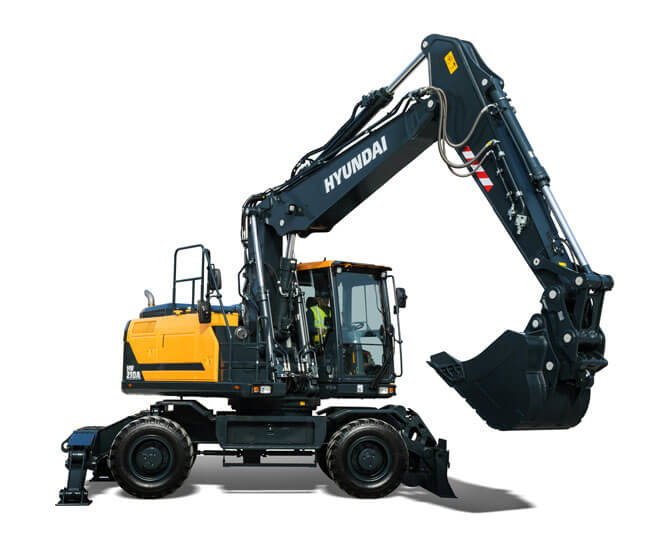 PMG SERVICES CLEANS UP WITH NEW HW210A WHEELED EXCAVATOR
